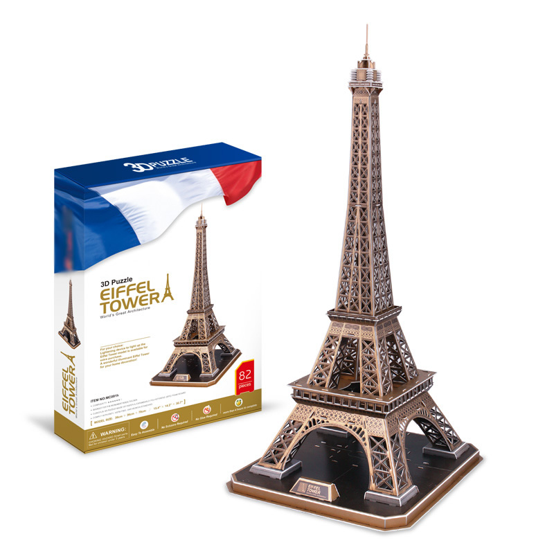 Puzzle 3D da Torre Eiffel de baixo preço